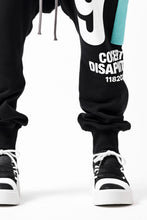 画像をギャラリービューアに読み込む, A.F ARTEFACT 919 SARROUEL EASY PANTS / MEDIUM SWEAT (BLACK x MINT)