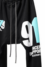 画像をギャラリービューアに読み込む, A.F ARTEFACT 919 SARROUEL EASY PANTS / MEDIUM SWEAT (BLACK x MINT)