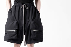 画像をギャラリービューアに読み込む, A.F ARTEFACT RUGGED CARGO SHORTS / STRETCH NYLON (BLACK)