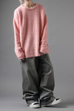 画像をギャラリービューアに読み込む, A.F ARTEFACT OVER SIZED KNIT TOPS / MIX WOOL (PINK)
