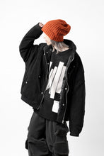 画像をギャラリービューアに読み込む, A.F ARTEFACT GEO PATTERN KNIT TOPS (BLACK x BEIGE)
