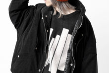 画像をギャラリービューアに読み込む, A.F ARTEFACT GEO PATTERN KNIT TOPS (BLACK x BEIGE)