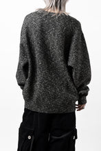 画像をギャラリービューアに読み込む, A.F ARTEFACT GEO PATTERN KNIT TOPS (GREY x BEIGE)