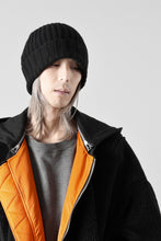 画像をギャラリービューアに読み込む, A.F ARTEFACT WOOL RIB KNIT CAP (BLACK)