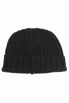 画像をギャラリービューアに読み込む, A.F ARTEFACT WOOL RIB KNIT CAP (BLACK)