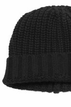画像をギャラリービューアに読み込む, A.F ARTEFACT WOOL RIB KNIT CAP (BLACK)