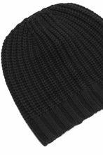 画像をギャラリービューアに読み込む, A.F ARTEFACT WOOL RIB KNIT CAP (BLACK)