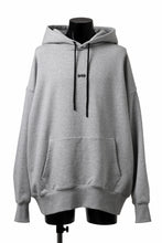 画像をギャラリービューアに読み込む, A.F ARTEFACT BACK LOGO SWEAT HOODIE (HEATHER GREY)
