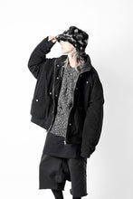 画像をギャラリービューアに読み込む, A.F ARTEFACT COVERALL BLOUSON / CORDUROY & QUILTING PADDED (BLACK)