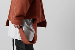 画像をギャラリービューアに読み込む, A.F ARTEFACT ASYMMETRY LOOP HEM TOP / COPE KNIT JERSEY (ORANGE)