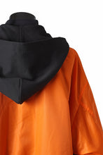 Load image into Gallery viewer, A.F ARTEFACT MA-1 HOODIE JACKET / TEDDY BOA FLEECE (BLACK)