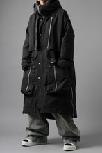 画像をギャラリービューアに読み込む, A.F ARTEFACT ZIP HOODIE COAT / TEDDY BOA FLEECE LINING (BLACK)