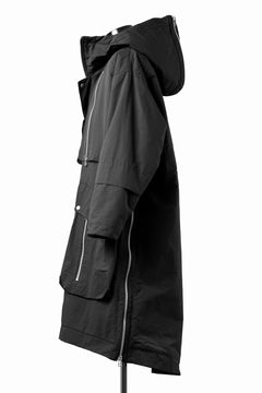 画像をギャラリービューアに読み込む, A.F ARTEFACT ZIP HOODIE COAT / TEDDY BOA FLEECE LINING (BLACK)