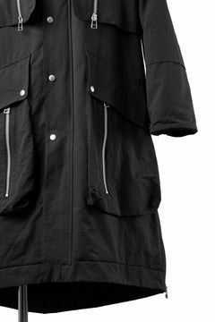 画像をギャラリービューアに読み込む, A.F ARTEFACT ZIP HOODIE COAT / TEDDY BOA FLEECE LINING (BLACK)