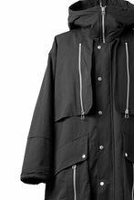 画像をギャラリービューアに読み込む, A.F ARTEFACT ZIP HOODIE COAT / TEDDY BOA FLEECE LINING (BLACK)