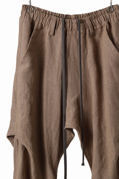 画像をギャラリービューアに読み込む, A.F ARTEFACT TUCK VOLUME BAGGY PANTS / ORGANIC LINEN (BEIGE)