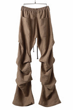 画像をギャラリービューアに読み込む, A.F ARTEFACT TUCK VOLUME BAGGY PANTS / ORGANIC LINEN (BEIGE)