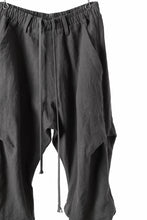 画像をギャラリービューアに読み込む, A.F ARTEFACT TUCK VOLUME BAGGY PANTS / ORGANIC LINEN (GREY)