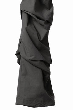 画像をギャラリービューアに読み込む, A.F ARTEFACT TUCK VOLUME BAGGY PANTS / SMOOTH NYLON (KHAKI)