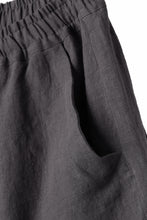 画像をギャラリービューアに読み込む, A.F ARTEFACT BOX SARROUEL SHORT PANTS / ORGANIC LINEN (GREY)