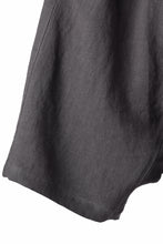 画像をギャラリービューアに読み込む, A.F ARTEFACT BOX SARROUEL SHORT PANTS / ORGANIC LINEN (GREY)