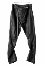 画像をギャラリービューアに読み込む, A.F ARTEFACT CURVED LONG PANTS / LINEN TWILL (BLACK)