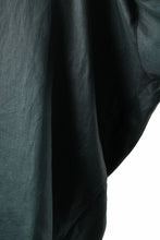 画像をギャラリービューアに読み込む, A.F ARTEFACT SNAPPED COCOON SHIRT / LINEN TWILL (GREEN)