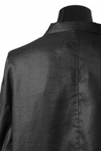画像をギャラリービューアに読み込む, A.F ARTEFACT SNAPPED OVER SHIRT / LINEN TWILL (BLACK)