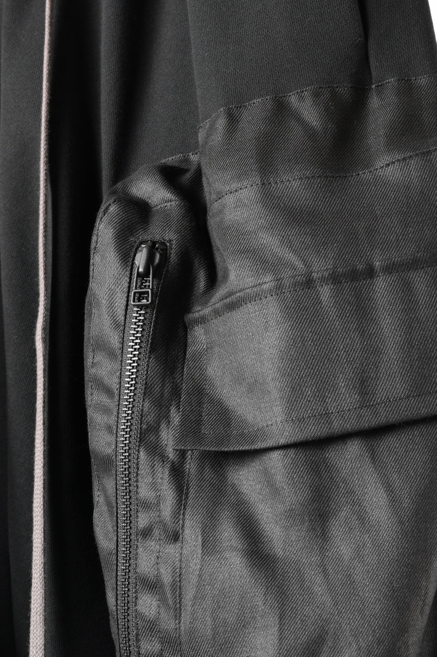 画像をギャラリービューアに読み込む, A.F ARTEFACT COMBINED DROPCROTCH CARGO SHORTS (BLACK)