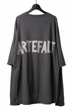 画像をギャラリービューアに読み込む, A.F ARTEFACT LAYERED LONG SLEEVE TOPS / PRINT TYPE-A (GREY)