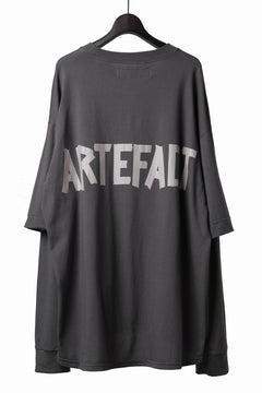 画像をギャラリービューアに読み込む, A.F ARTEFACT LAYERED LONG SLEEVE TOPS / PRINT TYPE-A (GREY)
