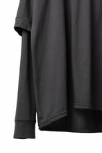 画像をギャラリービューアに読み込む, A.F ARTEFACT LAYERED LONG SLEEVE TOPS / PRINT TYPE-A (GREY)