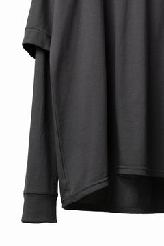 画像をギャラリービューアに読み込む, A.F ARTEFACT LAYERED LONG SLEEVE TOPS / PRINT TYPE-A (GREY)