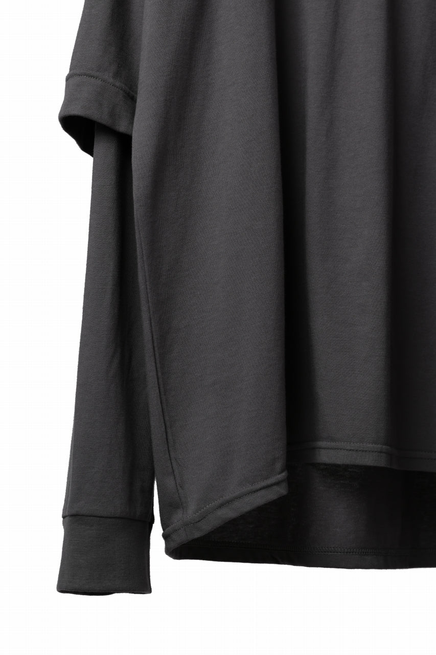 画像をギャラリービューアに読み込む, A.F ARTEFACT LAYERED LONG SLEEVE TOPS / PRINT TYPE-A (GREY)