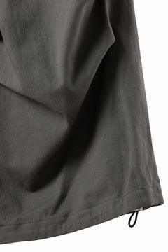 画像をギャラリービューアに読み込む, A.F ARTEFACT STRING-SQUEEZING WIDE PANTS / COTTON LINEN TWILL (KHAKI)