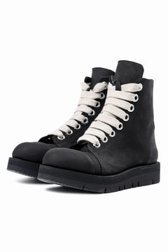 画像をギャラリービューアに読み込む, A.F ARTEFACT x Portaille THICK LACE-UP SIDE ZIP BOOTS / OILED NUBUCK (BLACK)