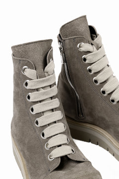 画像をギャラリービューアに読み込む, A.F ARTEFACT x Portaille THICK LACE-UP SIDE ZIP BOOTS / SOFT SUEDE (G.BEIGE)
