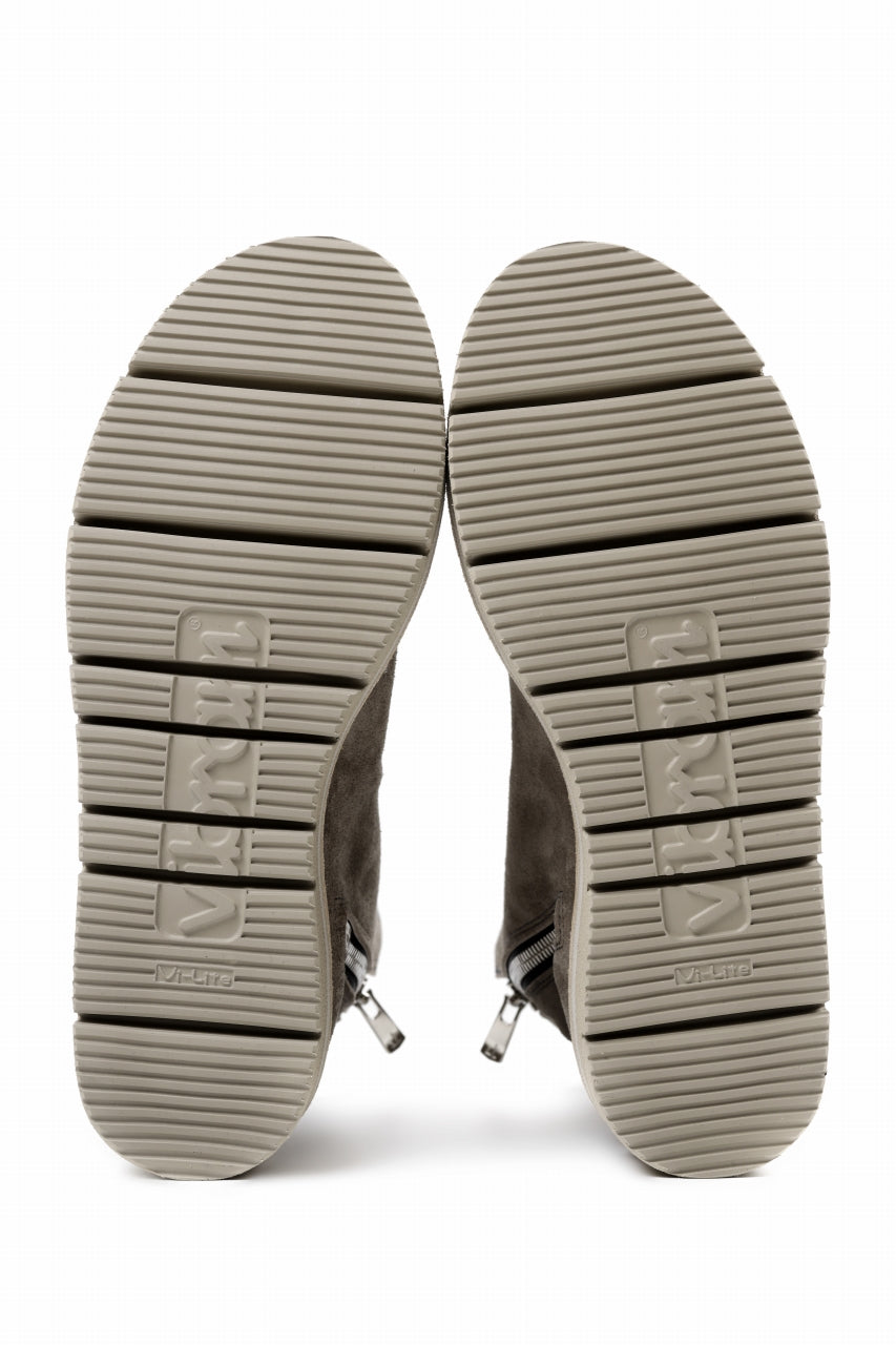 画像をギャラリービューアに読み込む, A.F ARTEFACT x Portaille THICK LACE-UP SIDE ZIP BOOTS / SOFT SUEDE (G.BEIGE)