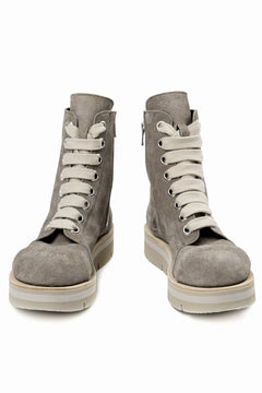 画像をギャラリービューアに読み込む, A.F ARTEFACT x Portaille THICK LACE-UP SIDE ZIP BOOTS / SOFT SUEDE (G.BEIGE)
