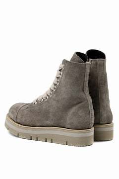 画像をギャラリービューアに読み込む, A.F ARTEFACT x Portaille THICK LACE-UP SIDE ZIP BOOTS / SOFT SUEDE (G.BEIGE)