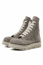 画像をギャラリービューアに読み込む, A.F ARTEFACT x Portaille THICK LACE-UP SIDE ZIP BOOTS / SOFT SUEDE (G.BEIGE)