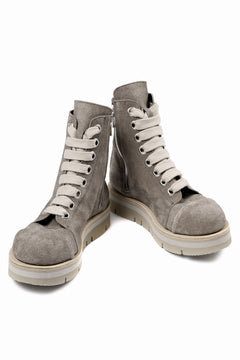 画像をギャラリービューアに読み込む, A.F ARTEFACT x Portaille THICK LACE-UP SIDE ZIP BOOTS / SOFT SUEDE (G.BEIGE)