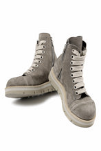 画像をギャラリービューアに読み込む, A.F ARTEFACT x Portaille THICK LACE-UP SIDE ZIP BOOTS / SOFT SUEDE (G.BEIGE)
