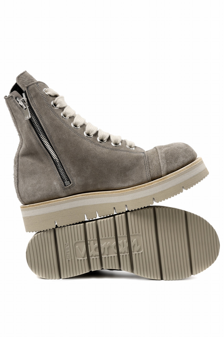 画像をギャラリービューアに読み込む, A.F ARTEFACT x Portaille THICK LACE-UP SIDE ZIP BOOTS / SOFT SUEDE (G.BEIGE)