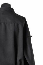 画像をギャラリービューアに読み込む, A.F ARTEFACT KNOTTING DETAIL TWILL BLOUSON (BLACK)