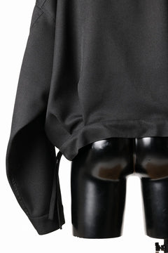 画像をギャラリービューアに読み込む, A.F ARTEFACT KNOTTING DETAIL TWILL BLOUSON (BLACK)