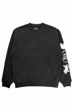 画像をギャラリービューアに読み込む, Y-3 Yohji Yamamoto GRAPHIC CREW SWEAT (BLACK)