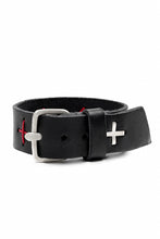 画像をギャラリービューアに読み込む, m.a+ cross stitched med wrist band / A-F8E1/GR 3,0 (BLACK)
