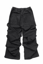 画像をギャラリービューアに読み込む, A.F ARTEFACT EXTREME WIDE BAGGY PANTS / PURE DENIM (BLACK)