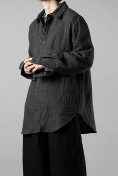 画像をギャラリービューアに読み込む, forme d'expression Relaxed Shirt / B35M (Loden)